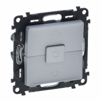 LEGRAND - PRZYCISK STEROWANIA ROLETAMI ALUMINIUM 10 A - 230 V~ VALENA LIFE - 752330