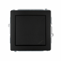 KARLIK - DECO; Mechanizm łącznika schodowego czarny mat - 12DWP-3