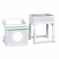 SCHNEIDER ELECTRIC - PODSTAWA MODUŁOWA NA SZYNĘ TH 35 Z WYCIĘCIEM FI 22MM, SZEROKOŚĆ 3 MODUŁY 18MM - A9A15151