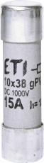 ETI - WKŁADKA BEZPIECZNIKOWA 15A 10X38 CYLINDRYCZNA PV DC 1000V - 002625112