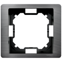 KONTAKT SIMON - Ramka 1-krotna NEOS; tytanowy - BMRC1/052