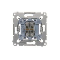 KONTAKT SIMON - Przycisk roletowy (mechanizm) 10A, 250V~, szybkozłącza - SZP1M