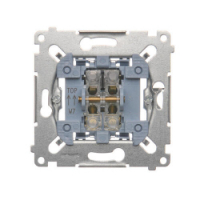 KONTAKT SIMON - Łącznik krzyżowy (mechanizm) 10AX, 250V~, szybkozłącza - SW7M