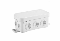 SIMET - PUSZKA NAŚCIENNA DŁAWNICOWANA, 84X45X39MM - SERIA FASTBOX IP 54 - (KOLOR ŚNIEŻNO-BIAŁY) N8W - 83008006