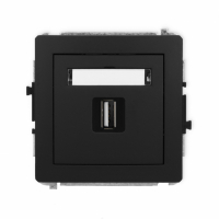 KARLIK - DECO METALIC GNIAZDO USB-1 12DGUSB-1 - 12DGUSB-1