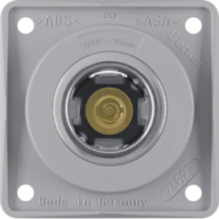 HAGER - GNIAZDO ZASILANIA 12 V MECHANIZM SZARY POŁYSK INTEGRO FLOW - 845712507