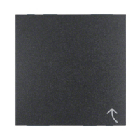 HAGER - ELEMENT CENTRALNY DO GNIAZDA Z UZIEMIENIEM Z POKRYWĄ ANTRACYT MAT B.KWADRAT/B.3/B.7 - 3965898996