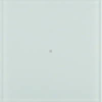 HAGER - PRZYCISK POJEDYNCZY STANDARD SZKŁO BIAŁE B.IQ - 75161090