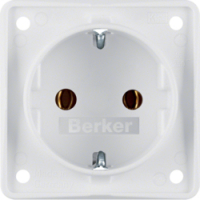 HAGER - GNIAZDO SCHUKO BIAŁY MAT INTEGRO FLOW  - 947782502