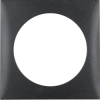 HAGER - RAMKA POJEDYNCZA ANTRACYT MAT INTEGRO FLOW - 918272505