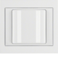 HAGER - SYSTEM PRZYWOŁAWCZY SYGNALIZATOR ŚWIETLNY Z RAMKĄ BIAŁY POŁYSK K.1 - 52037009