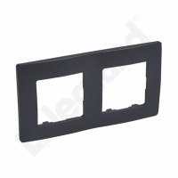 LEGRAND - RAMKA PODWÓJNA GRAFITOWY NILOE - 397032