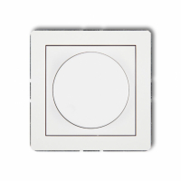 KARLIK - DECO Ściemniacz Elektroniczny regulator oświetlenia przyciskowo-obrotowy - DRO-1