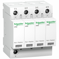 SCHNEIDER ELECTRIC - OCHRONNIK P-PRZEPIĘCIOWY IPRD-20-20KA-350V-4P - A9L20400
