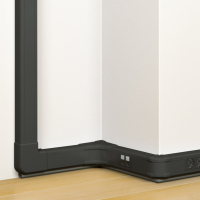 LEGRAND - LISTWA Z POKRYWĄ 50X80 DLP BLACK. - 075750