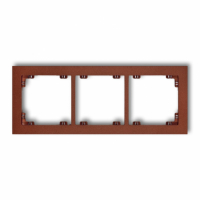 KARLIK - DECO; Ramka uniwersalna potrójna - 9DR-3