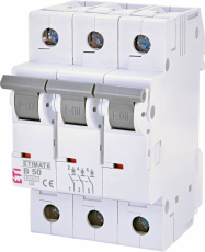 ETI - WYŁĄCZNIK NADPRĄDOWY ETIMAT 6 3P B50 - 002115521