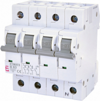 ETI - WYŁĄCZNIK NADPRĄDOWY ETIMAT 6 3P+N B63 - 002116522