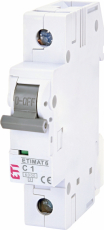 ETI - WYŁĄCZNIK NADPRĄDOWY ETIMAT 6 1P C1 - 002141504
