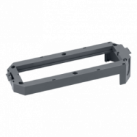 KONTAKT SIMON - Ramka osprzętowa na 2x SIMON 500 (100x50mm); szary - FBA401/1