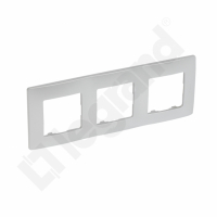LEGRAND - RAMKA POTRÓJNA ALUMINIUM NILOE. - 397043
