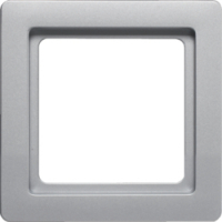 HAGER - RAMKA POJEDYNCZA ALUMINIUM AKSAMIT LAKIEROWANY Q.1 - 10116084