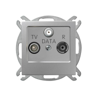 OSPEL - GNIAZDO RTV DATA SREBRO AS. - GPA-GD/m/18