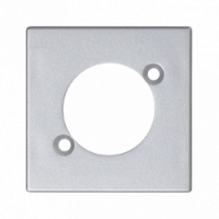 KONTAKT SIMON - Płytka K45 do gniazd XLR (NEUTRIK); aluminium - K122/8