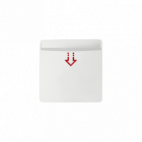 KONTAKT SIMON - Pokrywa do łączników hotelowych; biały - 82078-60