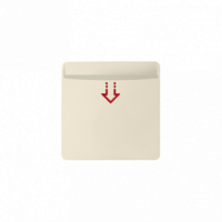 KONTAKT SIMON - Pokrywa do łączników hotelowych; kremowy - 82078-61