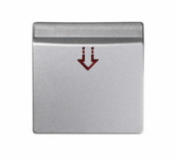 KONTAKT SIMON - Pokrywa do łączników hotelowych; aluminium - 82078-63