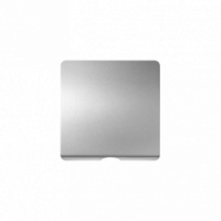 KONTAKT SIMON - Pokrywa do gniazda głośnikowego / łączników z cięgnem; aluminium - 82051-93