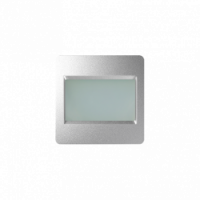 KONTAKT SIMON - Pokrywa sygnalizatora wolne/zajętę; aluminium - 82096-93