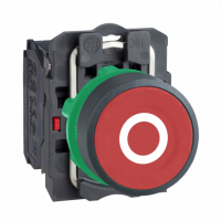 SCHNEIDER ELECTRIC - PRZYCISK Z SAMOPOWROTEM NC CZERWONY O. - XB5AA4322