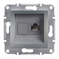 SCHNEIDER ELECTRIC - GNIAZDO KOMPUTEROWE KAT.5E UTP BEZ RAMKI STAL ASFORA. - EPH4300162