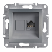 SCHNEIDER ELECTRIC - GNIAZDO KOMPUTEROWE KAT.6 UTP BEZ RAMKI STAL ASFORA. - EPH4700162
