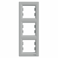 SCHNEIDER ELECTRIC - RAMKA POTRÓJNA PIONOWA ALUMINIUM ASFORA. - EPH5810361
