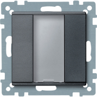 SCHNEIDER ELECTRIC - PRZYCISK POJEDYNCZY PLUS ANTRACYT TPM SYSTEM M. - MTN627514