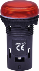 ETI - LAMPKA LED 240V AC -CZERWONA ECLI-240A-R. - 004771230