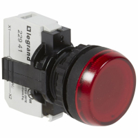LEGRAND - LAMPKA KPL. CZERWONA LED 230VAC. - 023791