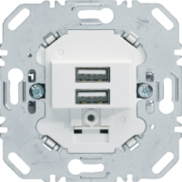 HAGER - MECHANIZM GNIAZDA USB ŁADOWANIA 3.0A 230V BIAŁY MAT ONE.PLATFORM - 260209