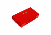 SIMET - Puszka przeciwpożarowa, prostokątna, E90, z bezpiecznikiem 0,375A, 2x3x4mm2, 166x88x30 mm. - 84622606