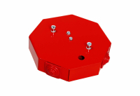 SIMET - PUSZKA NATYNK PRZECIWPOŻAROWA 6x2x4MM2 137x124x28MM ROZGAŁĘŹNA E90 IP20 OŚMIOKĄTNA - 84623616