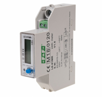 F&F - Licznik energii elektrycznej - jednofazowy, RS-485, LCD, 100A, rejestracja parametrów sieci U, I, F, P, Q, AE+, RE+ - LE-01MR