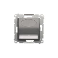 KONTAKT SIMON - Oprawa oświetleniowa LED, 14 V DC, 0.42 W, białe ciepłe 3100 K; antracyt !Wymagany zasilacz 14V - DOS14.01/48