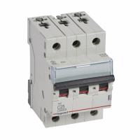 LEGRAND - WYŁĄCZNIK NADPRĄDOWY C 25A 3-POLOWY CHARAKTERYSTYKA C SERII TX3 S 313 - 404224