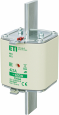 ETI - WKŁADKA TOPIKOWA NH - SILNIKOWA / KOMBI NH3 AM 425A/690V - 004186430