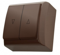 OSPEL - ŁĄCZNIK ŻALUZJOWY BRĄZOWY BIS. - ŁN-7B/24