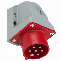 PCE - WTYCZKA ODBIORNIKOWA 7- STYKOWA 32A 400V 5P+Z+N - 527-6v