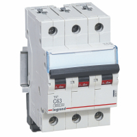 LEGRAND - WYŁĄCZNIK NADPRĄDOWY C 63A 3 BIEGUNY S303 - 403551